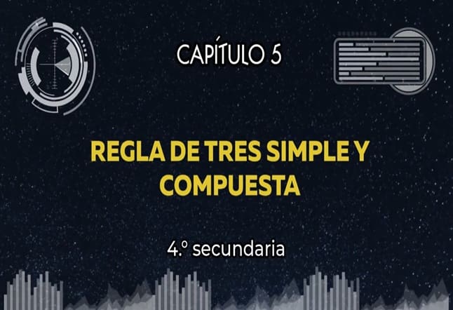 Capítulo N. ° 5 - Regla de Tres Simple y Compuesta